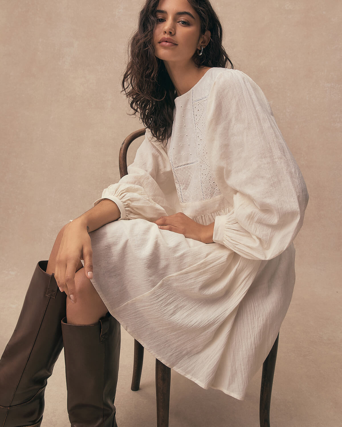 Сукні з довгим рукавом